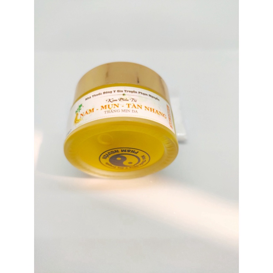 Kem nám tàn nhang, mụn, da thâm không đều màu, kem đông y Phạm Nguyễn handmade