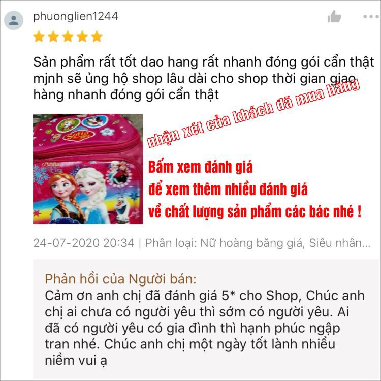 Balo trẻ em chống gù in hoạt hình 3D Elsa, Nhện cho học sinh dùng cả bé trai lẫn gái đều đẹp [ mua balô tặng hộp bút)