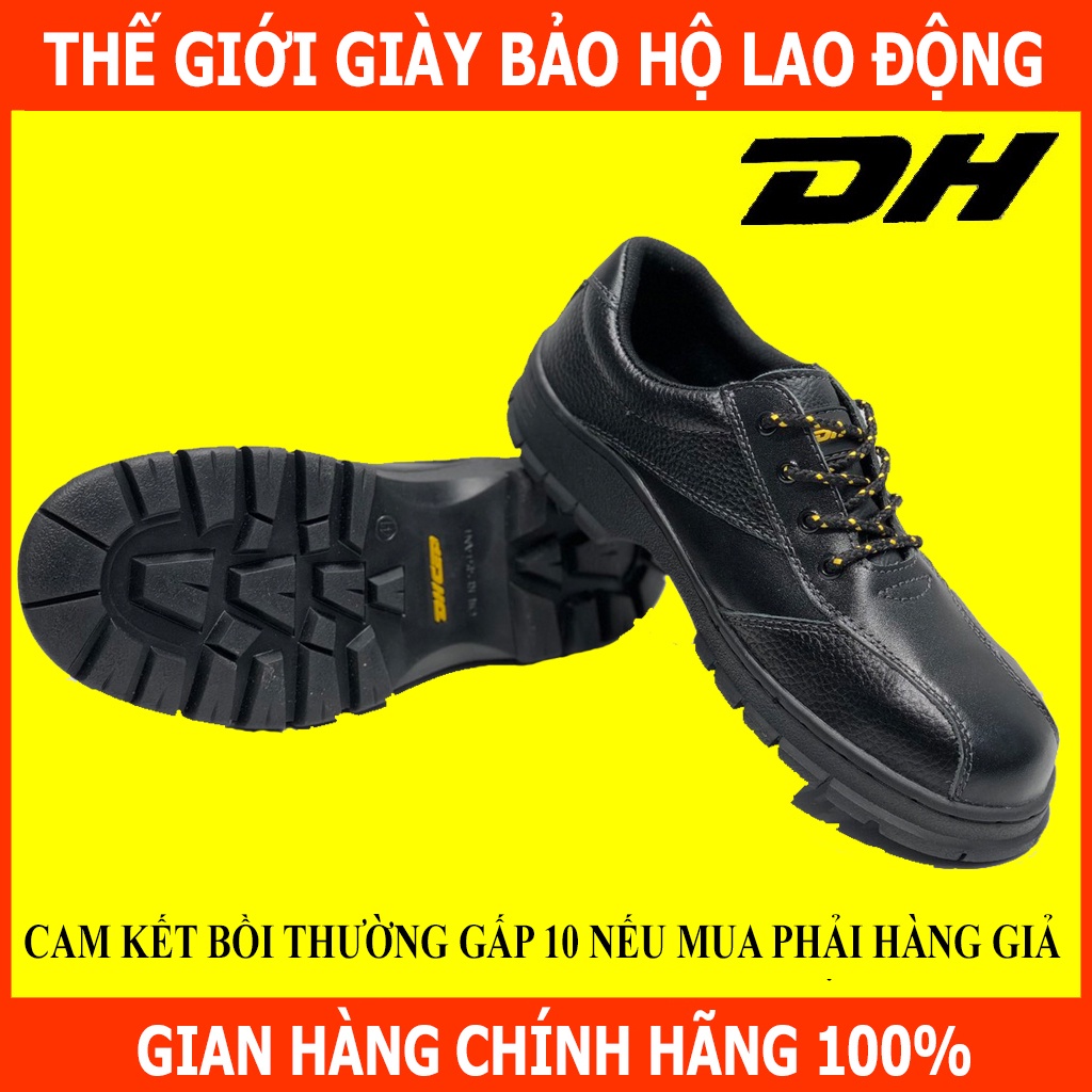 [HÀNG CHÍNH HÃNG]Giày bảo hộ lao động DH CEP Thấp Cổ S201 Chống Va Đập Mạnh, Chống Thấm Nước