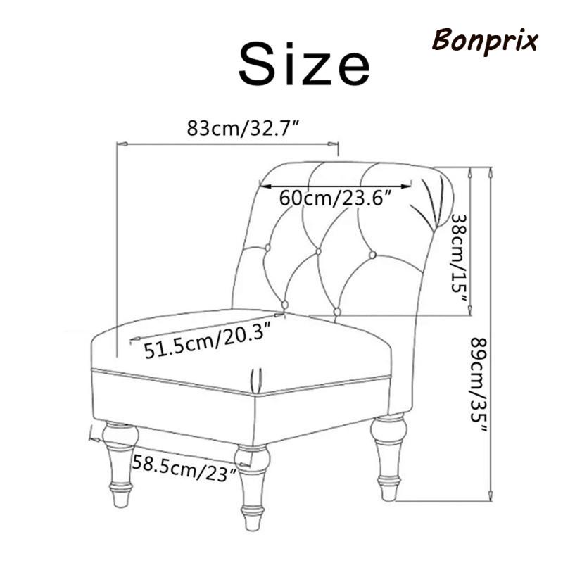 Vỏ Bọc Ghế Ngồi Sofa Trang Trí Không Cánh Tay Giặt Được
