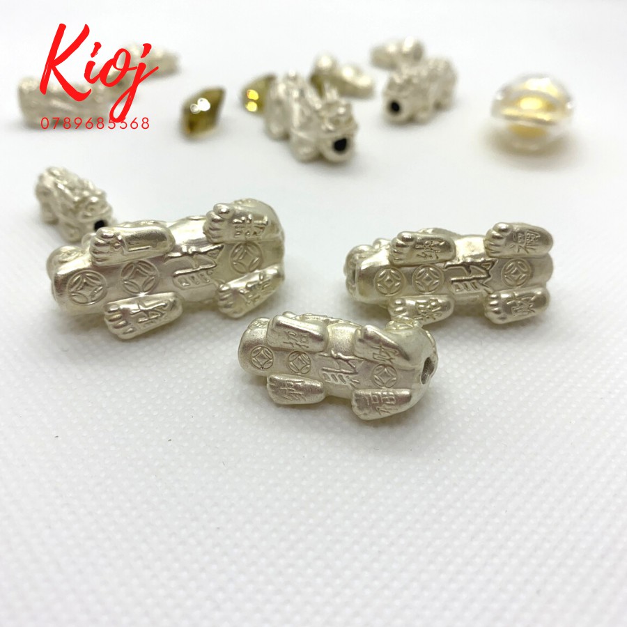 Charm tỳ hưu bạc - Kioj - charm bạc 925 - Charm bạc cao cấp