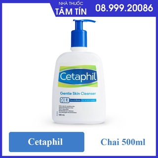 Sữa rửa mặt dịu nhẹ Cetaphil 500ml