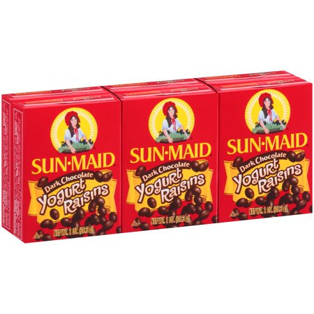 NHẬP MỸ - SOCOLA NHO KHÔ SUNMAID - LỐC 6 HỘP