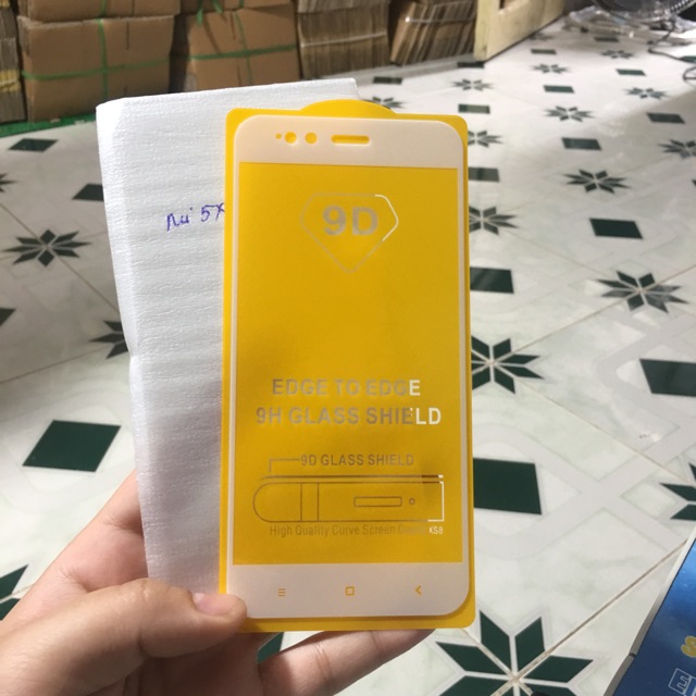 Xiaomi Mi 5X/ Mi A1_kính cường lực 9D Full màn hình cao cấp