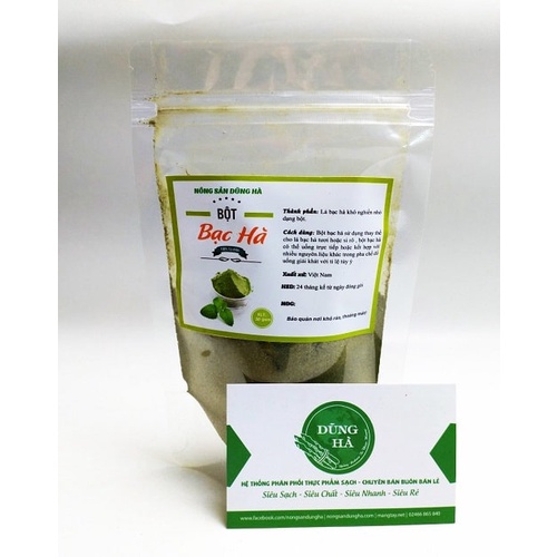Bột bạc hà nguyên chất hảo hạng loại 1