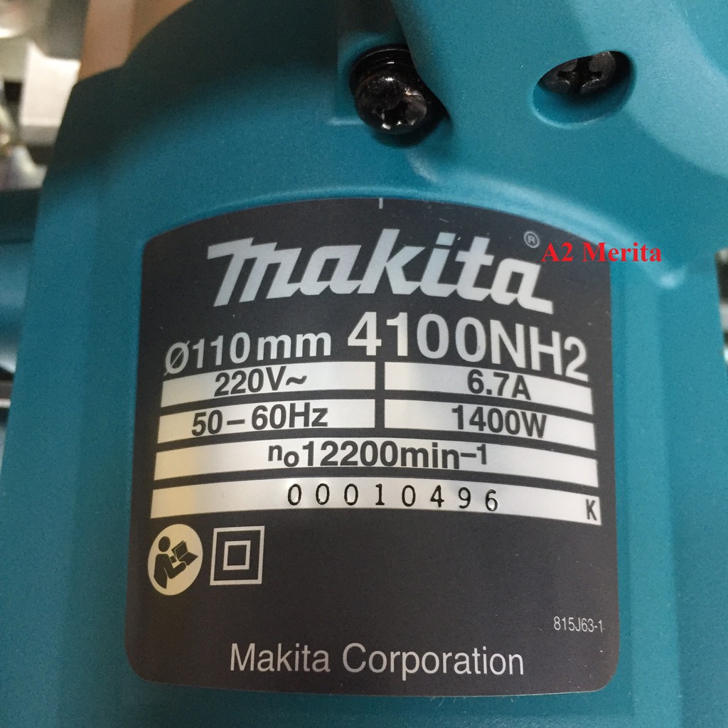 Máy Cắt Đá Gạch 1400W 125mm Makita 4100NH2