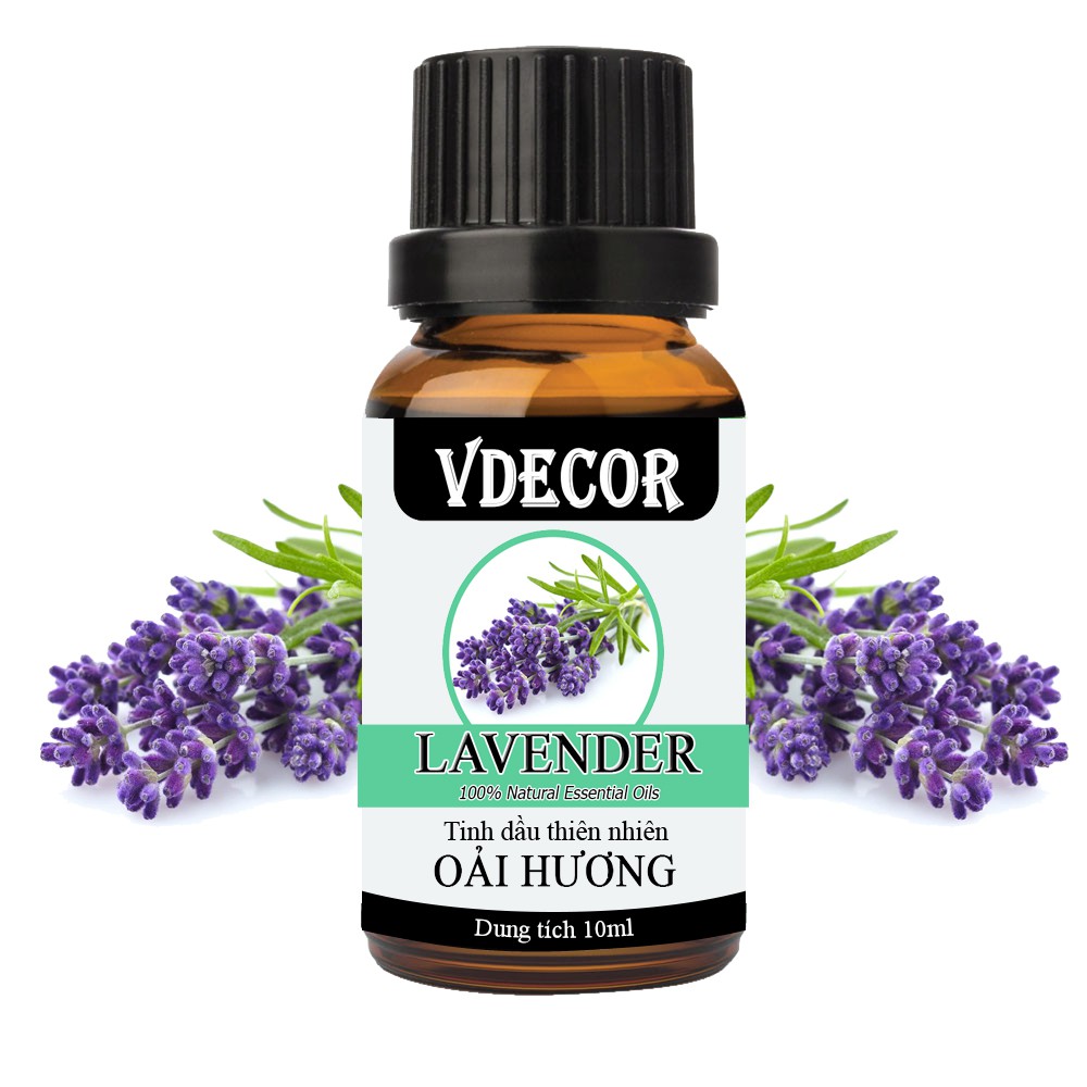 Tinh dầu thiên nhiên 10ml VDECOR nguyên chất 100% (gift)