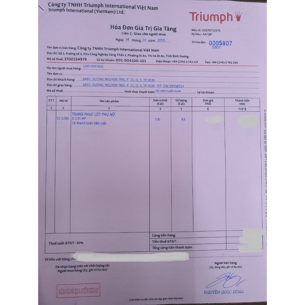 Áo lót nữ Triumph Maximizer 254 WHU01 ren cúp bầu ngang.