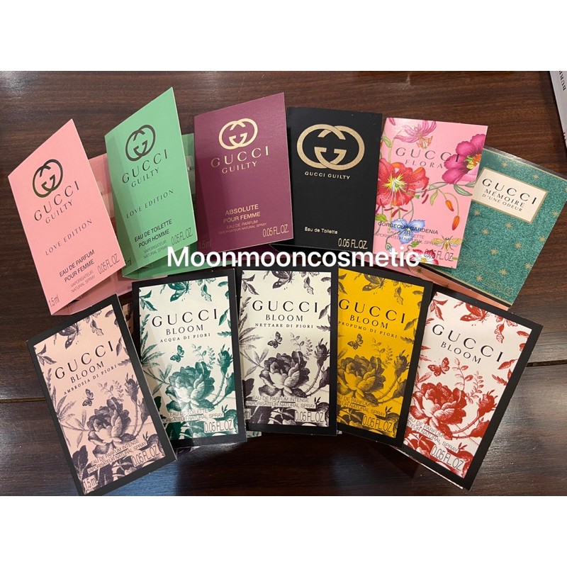Các mẫu thử nước hoa Gucci