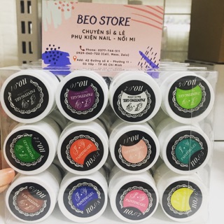 Set gel vẽ 12 màu
