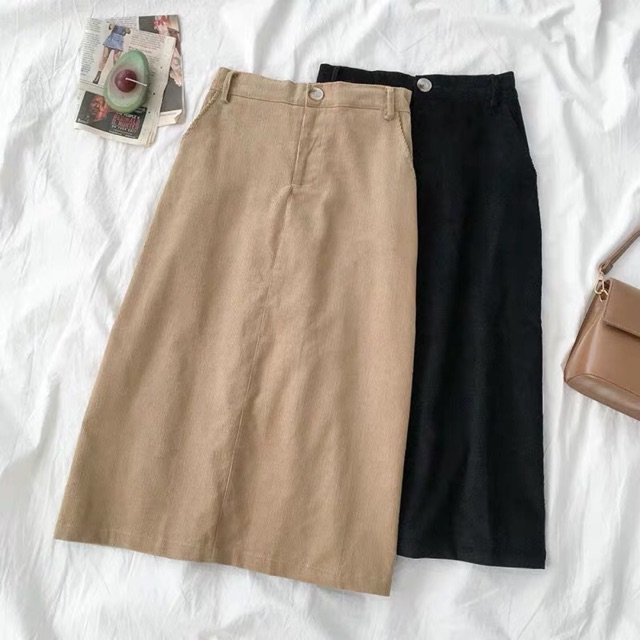 Chân váy trơn dài