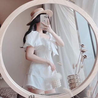 Set chân váy và áo có mút ngực