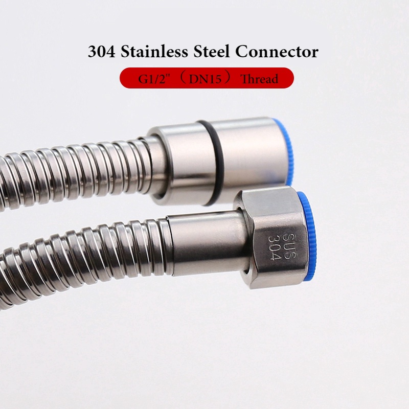 Dây Vòi Hoa Sen Tắm Inox 304 Thép Không Gỉ Cao Cấp Tiện Dụng 1.2-3m