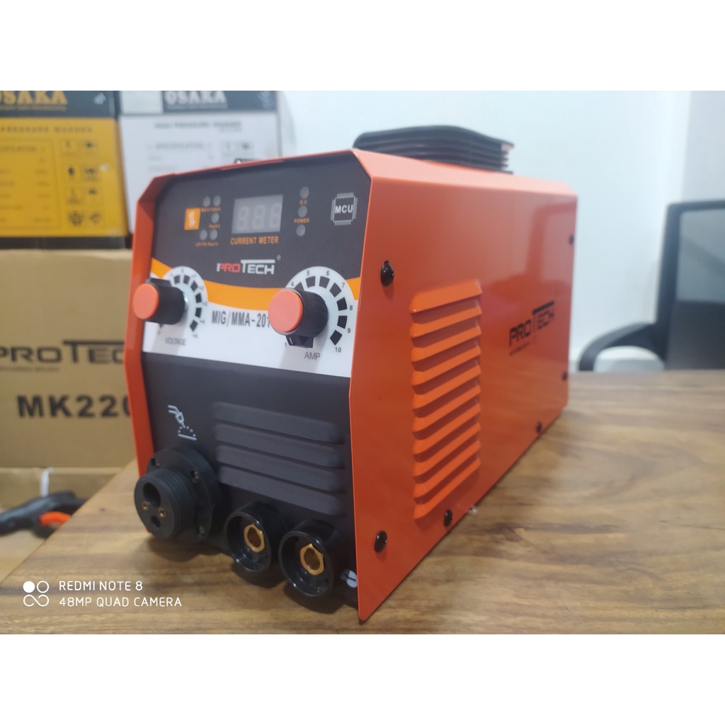 Máy Hàn Mig Không Dùng Khí 5 chức năng Protech MIG / MMA 201 MIG MINI -