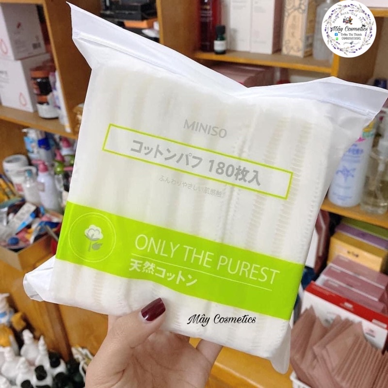 Bông tẩy trang miniso