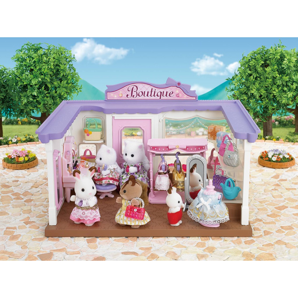 Đồ Chơi Sylvanian Families Bộ Cửa Tiệm Thời Trang Boutique