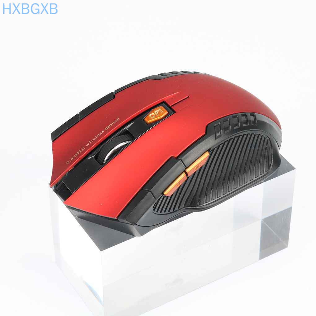 HXBG - 2.4GHz USB Wireless Mouse Gaming Optical Mice Computer Mouse 800-1200-1600DPI for Desktop Laptop PC Pro Gamer
