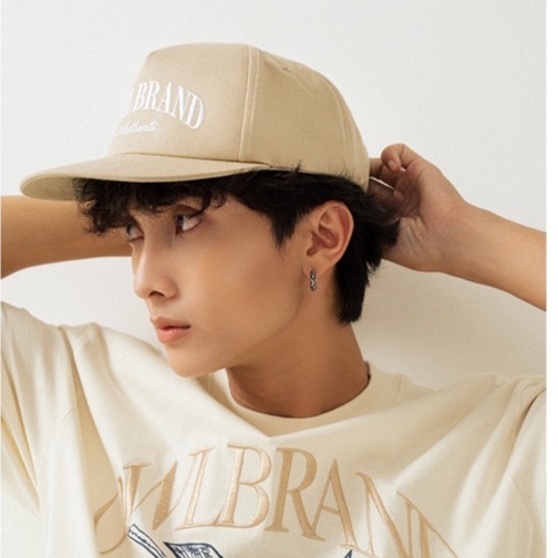 OWL BRAND® BASEBALL HAT - Mũ bóng chày lưỡi ngang hình thêu / Tan