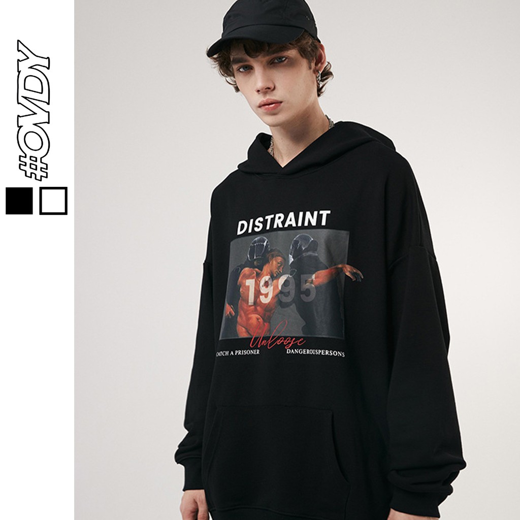 Áo Hoodie DISTRAINT By OVDY Hàng Chuẩn Xuất Khẩu 100% Cotton 360gsm | BigBuy360 - bigbuy360.vn