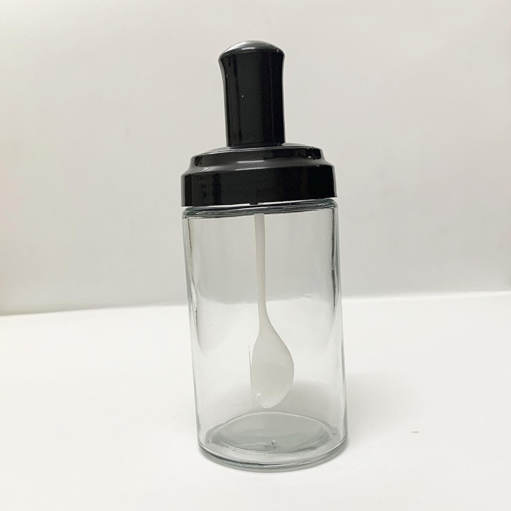 Hũ Đựng Gia Vị Thủy Tinh Kèm Muỗng | BigBuy360 - bigbuy360.vn