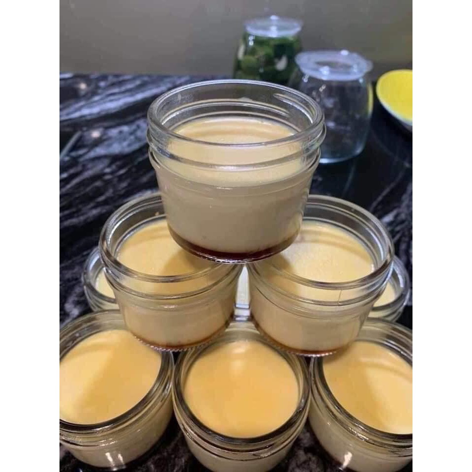 Hũ Thủy Tinh 100ml Nắp nhôm làm sữa chua, caramen, đựng thực phẩm | BigBuy360 - bigbuy360.vn