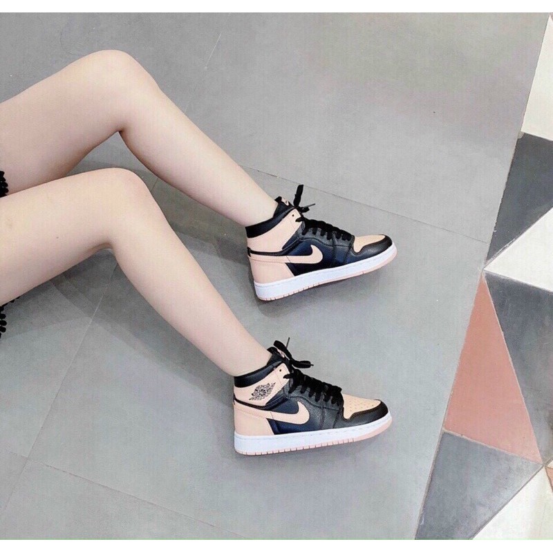 💥💥 Giày Thể Thao Jordan 1 high Cam Đen