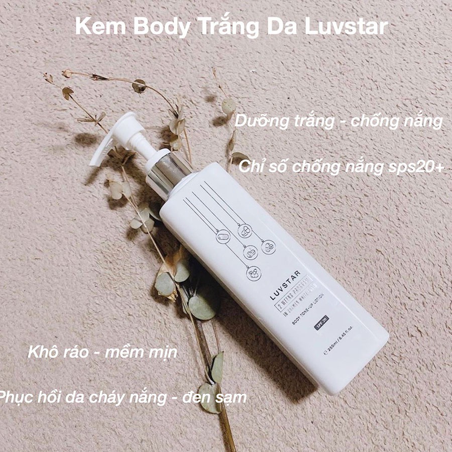 Dưỡng thể Luvstar Body Tone Up Lotion