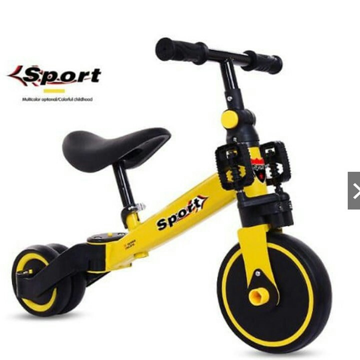 Sỉ Xe đạp Sport gấp gọn kiêm xe chòi chân bánh sau cụp xòe