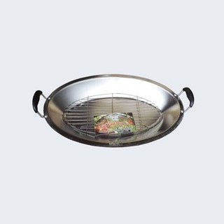 Bộ khay chảo lẩu cá chép om dưa inox
