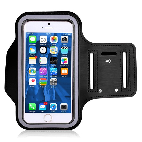 Đai đeo tay armband tập thể thao chạy bộ cho điện thoại iPhone Samsung màn hình lớn - XANH Sport