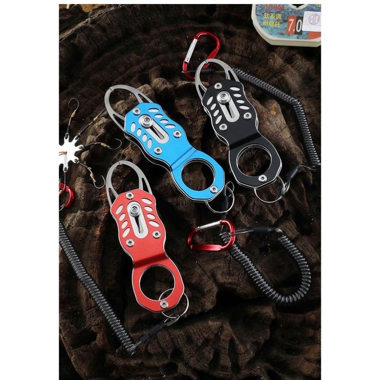 Kìm Kẹp Cá Đa Năng Mini Nhỏ Gọn Tiện Lợi Có Dây Bảo Vệ