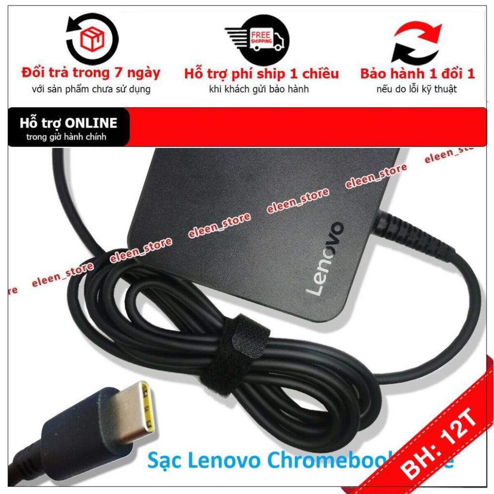 [BH12TH] ⚡️[Sạc zin] Sạc Lenovo Chromebook 100e, 100e-81ES, 100e-81MB, 100e-82CE, 100e-81QC Chân c