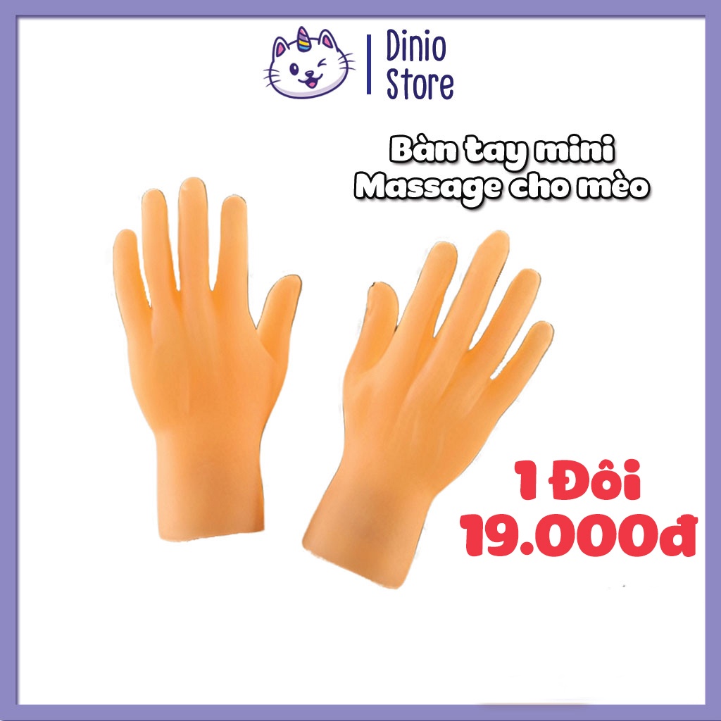 Đồ chơi bàn tay mini thử giãn, chơi đùa cùng BOSS an toàn - diniopet