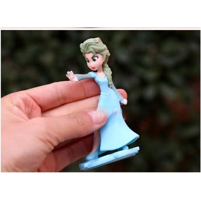 DISNEY Set 2 Mô Hình Búp Bê Công Chúa Elsa Và Anna Trong Phim Hoạt Hình Frozen