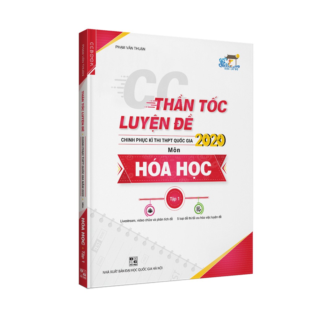 Sách - CC Thần tốc luyện đề 2020 môn Hóa học tập 1