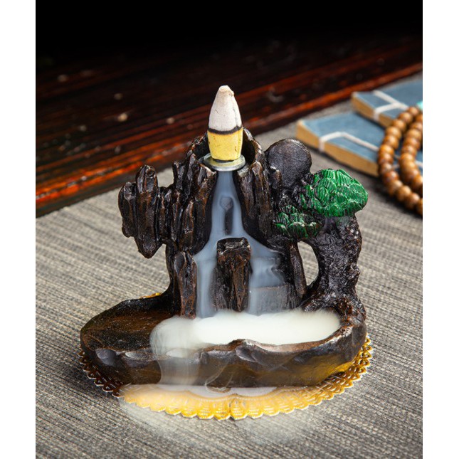 Thác khói trầm hương 🎁FREESHIP +Tặng 1 nụ trầm🎁 Thác khói phong thuỷ bằng gốm sứ | BigBuy360 - bigbuy360.vn