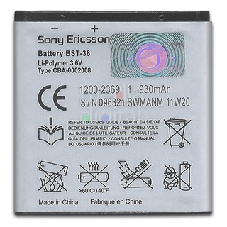 Pin Sony BST38 Cho Sony Ericsson W580 S500 K770 T650 W995