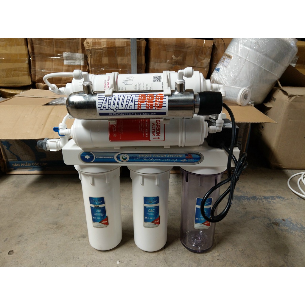 Bộ Lọc Nước UF Bổ Sung HYDROGEN, Đèn UV Tia Cực Tím Cao Cấp