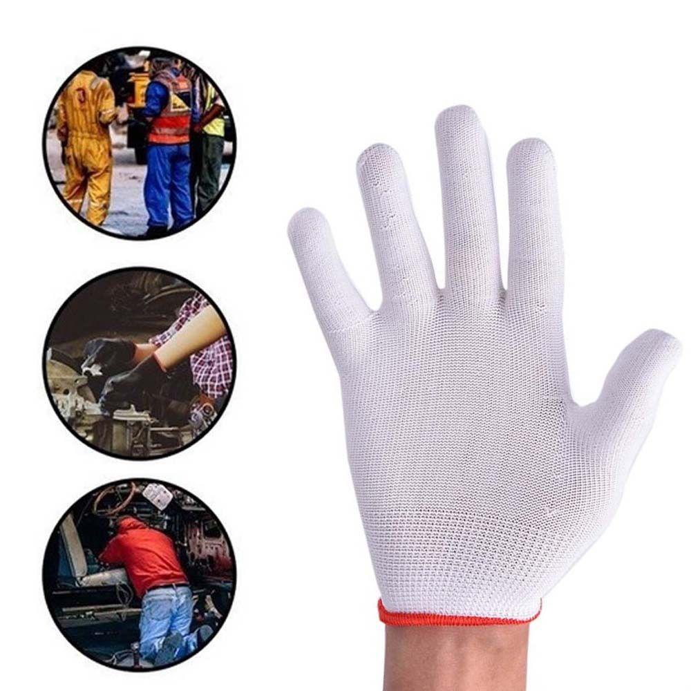 NICKOLAS Găng Tay Bảo Hộ Lao Động Bằng Nylon Cotton Chống Mòn