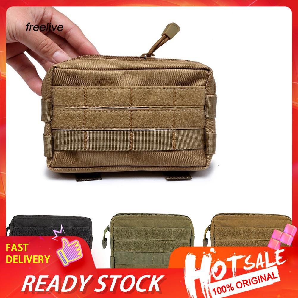 FLE Mini Nylon Tactical Military Modular Molle Utility Tools Waist Pouch Case Bag