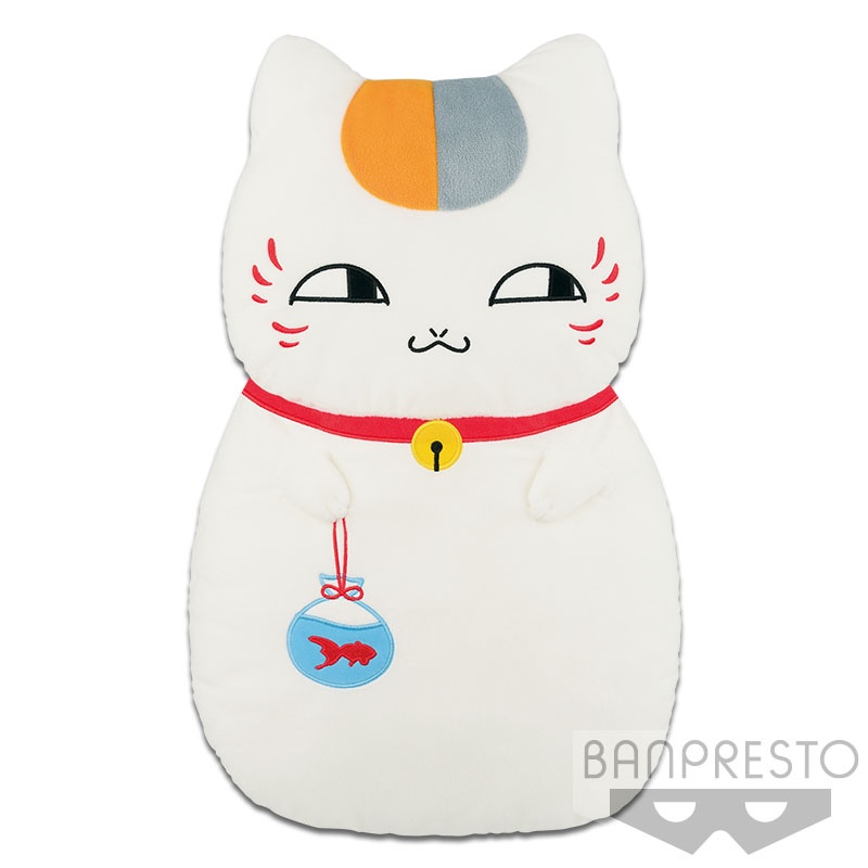 [Banpresto] Gối tựa BANPRESTO NATSUME'S BOOK OF FRIENDS BIG PLUSH CUSHION-NYANKO-SENSEI chính hãng Nhật Bản