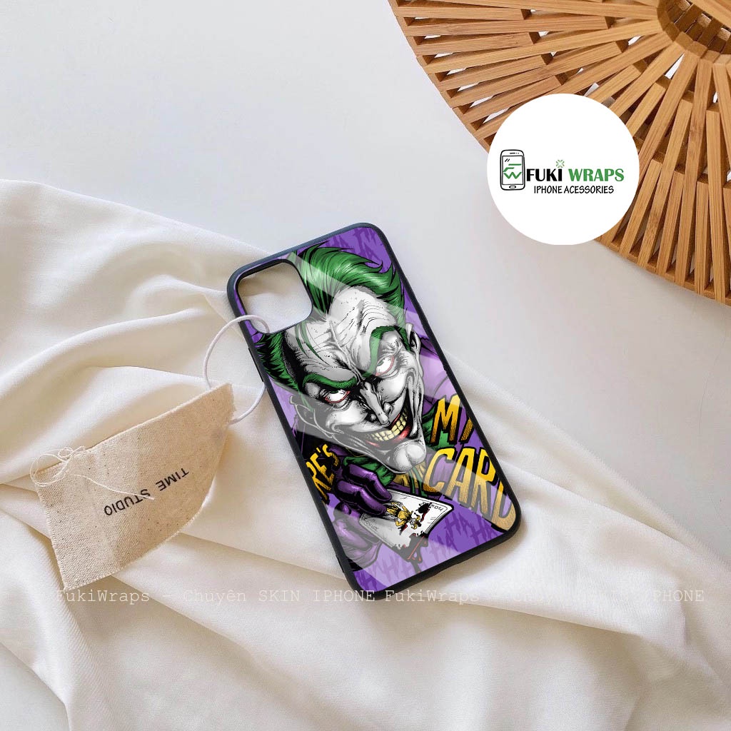 Ốp Lưng Kính Cường Lực / Case Joker Chống Vỡ Dành Cho 13ProMax 12ProMax 11ProMax X XSMAX Fukishop