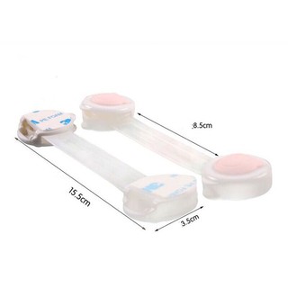 Set 2 khoá tủ lạnh,tủ đồ đa năng ( có bán lẻ 1 chiếc)