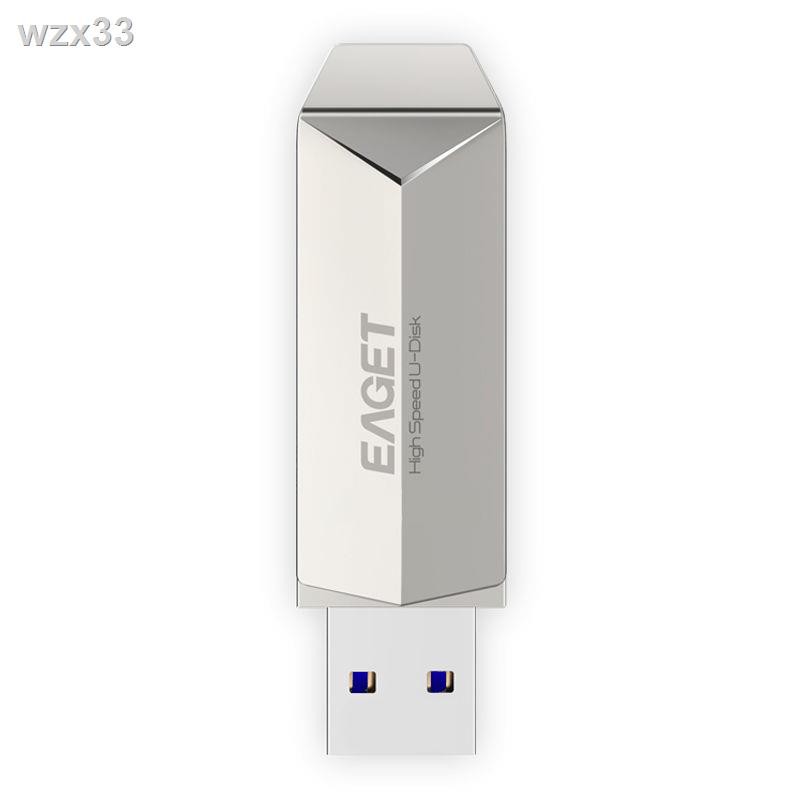 ▧﹊☾64G / 128GUSB3.0 U Disk F70 Phiên bản nâng cấp Tốc độ cao Full Metal 360 Ổ đĩa flash USB trên ô tô