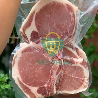 Sườn heo cốt lết cắt sẵn gói 500g