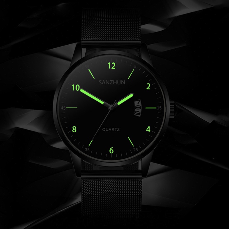 Đồng Hồ Nam SANZHUN Dây hợp kim Thời Trang Cao Cấp - Kim Dạ Quang Có  Ngày | BigBuy360 - bigbuy360.vn