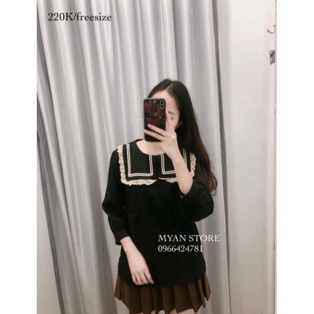 [xuu_design] áo babydoll hàng QCCC , áo sơ mi kiểu vạt vuông tay lỡ freeship 50K video+ ảnh thật loại 1 giá tốt | BigBuy360 - bigbuy360.vn