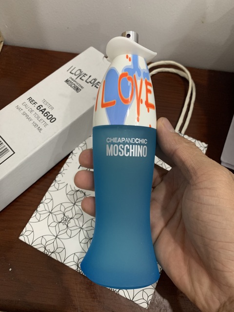 Nước hoa tester moschino i love love cheap and chic 100ml (sx ko nắp)