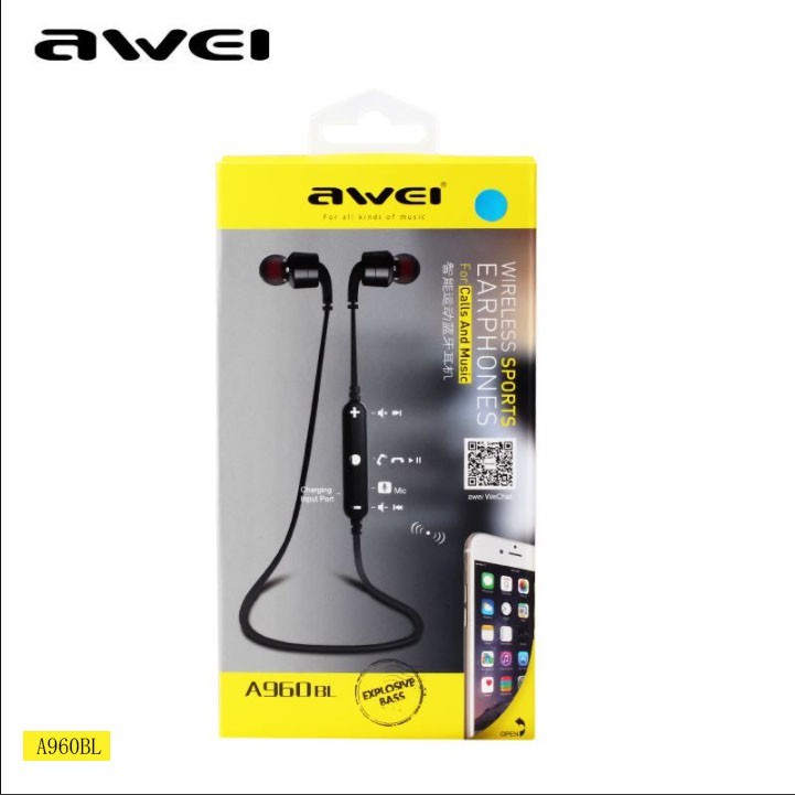 Tai nghe Bluetooth thể thao Awei Store A920BLS chống nước