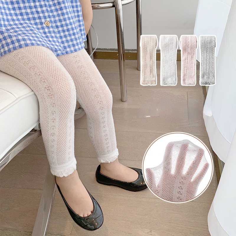 Quần Legging Cotton Thoáng Khí Cho Bé Gái